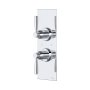 Perrin & Rowe Langbourn Concealed Thermostatic Shower Mixer With Shut-Off Valve - Chrome