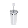 Perrin & Rowe Langbourn Wall-Mounted Toilet Brush Holder - Chrome