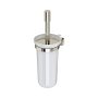 Perrin & Rowe Langbourn Wall-Mounted Toilet Brush Holder - Nickel