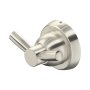 Perrin & Rowe Langbourn Double Robe Hook - Pewter
