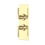 Perrin & Rowe Langbourn Concealed Thermostatic Shower Mixer With Diverter - Polished Brass