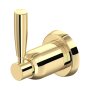 Perrin & Rowe Langbourn Four-Way Diverter with Lever Handle - Polished Brass