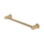 Perrin & Rowe Langbourn 445mm Single Towel Rail - Satin Brass