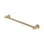 Perrin & Rowe Langbourn 648mm Single Towel Rail - Satin Brass
