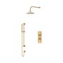 Perrin & Rowe Langbourn Shower Set 1 - Satin Brass