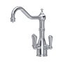 Perrin & Rowe Provence Sink Mixer with Filtration (Three Lever) - Chrome