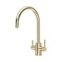 Perrin & Rowe Juliet 3-in-1 Instant Hot Water Tap - Gold
