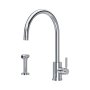 Perrin & Rowe Juliet Single Lever Sink Mixer with Rinse - Chrome