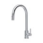 Perrin & Rowe Juliet Monobloc Sink Mixer with Pull-Down Rinse - Chrome