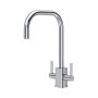 Perrin & Rowe Juliet Square Monobloc Sink Mixer - Chrome