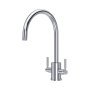 Perrin & Rowe Juliet Round Monobloc Sink Mixer - Chrome
