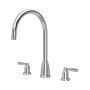 Perrin & Rowe Langbourn Widespread Sink Mixer - Chrome
