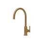 Perrin & Rowe Southbank Monobloc Sink Mixer - Aged Brass