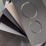 Geberit Sigma40 Round Dual Flush Plate - Brushed Stainless Steel