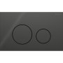 Geberit Sigma40 Round Dual Flush Plate - Lava Glass