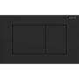 Geberit Sigma40 Square Dual Flush Plate - Matt Black
