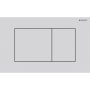 Geberit Sigma40 Square Dual Flush Plate - Matt White