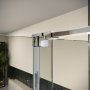Scudo Momentum 1000mm Sliding Door Shower Enclosure - Chrome