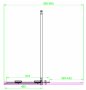 Scudo Momentum 1000mm Sliding Door Shower Enclosure - Chrome