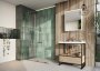 Scudo Momentum 1500mm Sliding Door Shower Enclosure - Brushed Bronze