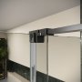 Scudo Momentum 1200mm Sliding Door Shower Enclosure - Gunmetal