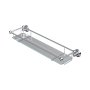 Perrin & Rowe Traditional 510mm Glass Shelf - Chrome