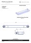 Perrin & Rowe Traditional 510mm Glass Shelf - Gold