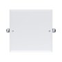 Perrin & Rowe Traditional 500mm Square Mirror - Chrome