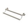 Perrin & Rowe Traditional 495mm Double Towel Rail - Nickel