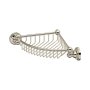 Perrin & Rowe Traditional Corner Basket - Nickel