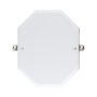 Perrin & Rowe Traditional 625 x 500mm Octagonal Mirror - Nickel