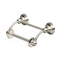 Perrin & Rowe Traditional Pivot Bar Toilet Roll Holder - Nickel