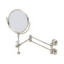 Perrin & Rowe Traditional Wall-Mounted Shaving Mirror - Nickel