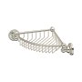 Perrin & Rowe Traditional Corner Basket - Pewter