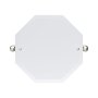 Perrin & Rowe Traditional 500 x 500mm Octagonal Mirror - Pewter
