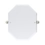 Perrin & Rowe Traditional 625 x 500mm Octagonal Mirror - Pewter