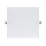 Perrin & Rowe Traditional 500mm Square Mirror - Pewter