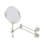 Perrin & Rowe Traditional Wall-Mounted Shaving Mirror - Pewter