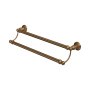 Perrin & Rowe Traditional 495mm Double Towel Rail - English Bronze