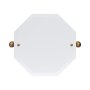 Perrin & Rowe Traditional 500 x 500mm Octagonal Mirror - English Bronze