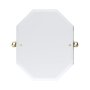 Perrin & Rowe Traditional 625 x 500mm Octagonal Mirror - Gold
