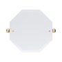 Perrin & Rowe Traditional 500 x 500mm Octagonal Mirror - Polished Brass