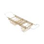 Perrin & Rowe Traditional Bath Rack - Satin Brass