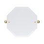 Perrin & Rowe Traditional 500 x 500mm Octagonal Mirror - Satin Brass