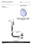 Perrin & Rowe Bath Pop-Up Waste & Overflow with 900mm Concealed Pipes - Chrome