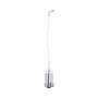 Perrin & Rowe Unslotted Basin Waste with Metal Plug Stay & Chain - Chrome