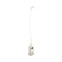 Perrin & Rowe Slotted Basin Waste with Metal Plug Stay & Chain - Pewter