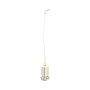 Perrin & Rowe Unslotted Basin Waste with Metal Plug Stay & Chain - Pewter