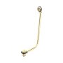 Perrin & Rowe Bath Waste & Overflow with Exposed Pipes - Gold