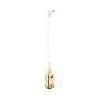 Perrin & Rowe Slotted Basin Waste with Metal Plug Stay & Chain - Polished Brass